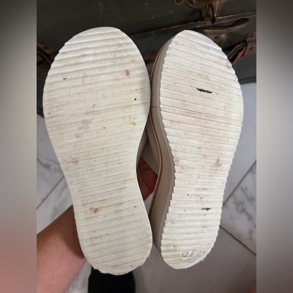 Robert Clergerie Women’s Euro 38 tan & beige leather comfort designer slides - Picture 12 of 12